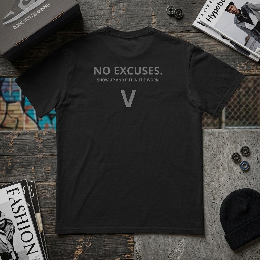 NO EXCUSES classic T-Shirts